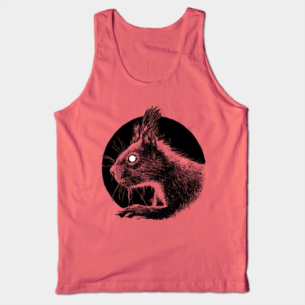 Squirrel Tank Top by vvilczy